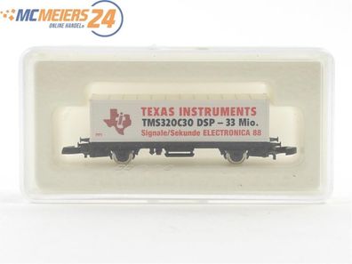 E461 Märklin mini-club Spur Z Güterwagen Sondermodell "Texas Instruments"