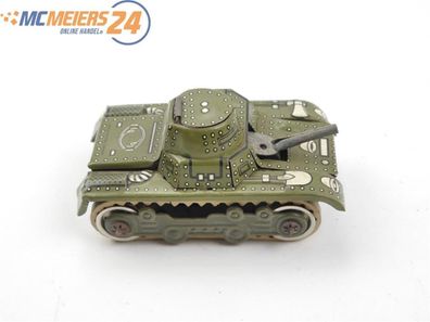 Gamma Modellauto Blechspielzeug Panzer / Aufzieh Uhrwerk E494