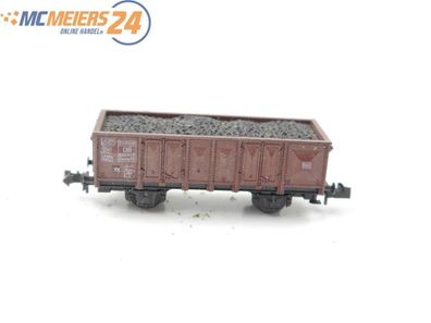 Roco N 25028 offener Güterwagen Hochbordwagen mit Kohle 824 949 DB E495a