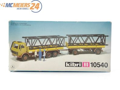 Kibri H0 10540 Modellauto LKW MB Gittermasttransporter mit Anhänger 1:87 E615