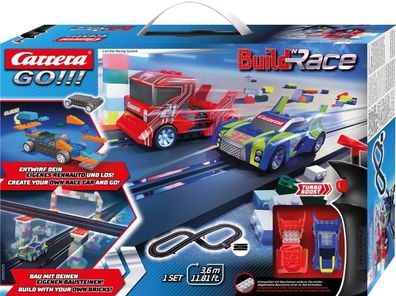 Carrera Toys 20062529 GO!!! Build 'n Race - Racing Set 3.6