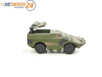 E425 MAB Mobile H0 Militärfahrzeug Militär Schützenpanzer mit Raketen / Metall 1:87