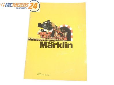 E416 Märklin - Modelleisenbahn Heft Magazin - 1973