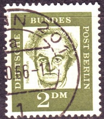 Germany BERLIN [1961] MiNr 0213 ( O/ used ) Persönlichkeiten