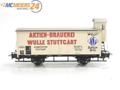 E217 Märklin H0 4678 Güterwagen "Aktien-Brauerei Wulle Stuttgart" Württemberg