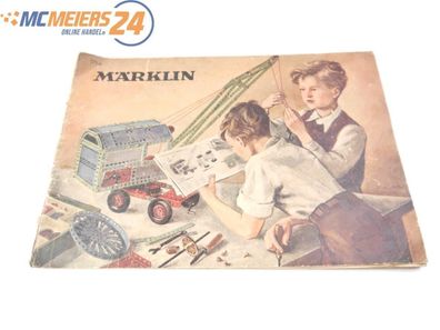 Märklin 171a Katalog für den Metallbaukasten E568