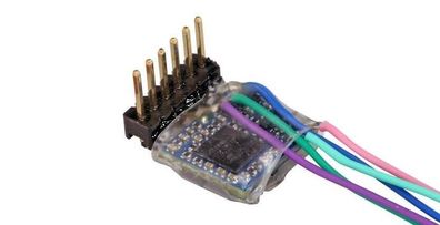 ESU TT N 59857 Decoder LokPilot 5 micro DCC, 6-pin Direkt gewinkelt