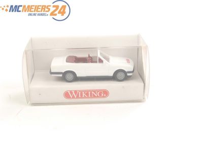 E188 Wiking H0 Modellauto BMW 325i Cabrio Weiss Wiking beschriftet 1:87