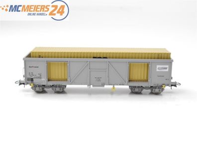 Roco H0 76724 offener Güterwagen mit Container "msc" 533 0 290-3 SNCB / NEM E572