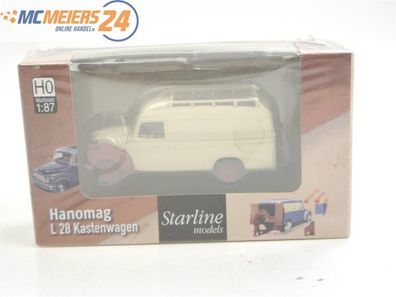 E457 Brekina Starline H0 58152 Modellauto Kastenwagen Hanomag L28 1:87 * NEU*