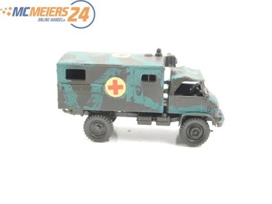 Roco minitanks H0 Militärfahrzeug MB Unimog Kasten Transporter 1:87 E504b
