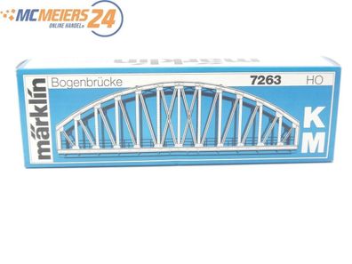 Märklin H0 7263 Brücke Bogenbrücke für K-Gleis und M-Gleis E554a