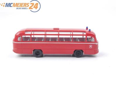 Brekina H0 5235 Modellauto Bus MB O 321 "Feuerwehr Stadt Essen" 1:87 E73