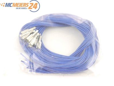 E483 10x Steuerungszubehör Kabel Litze Kupferkabel blau für den Modellbau