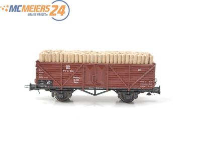 Roco H0 4309 offener Güterwagen Hochbordwagen mit Holzladung 16 318 DR / AC E469b