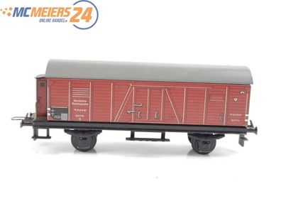 E312 Trix Express H0 2074 gedeckter Güterwagen mit Bremserhaus Kassel DRG