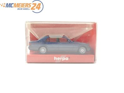 Herpa H0 3094 Modellauto PKW Mercedes Benz MB 600 SEL graublau-metallic 1:87 E73