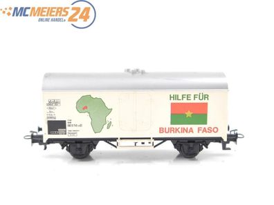 Märklin Primex H0 4593 gedeckter Güterwagen "Hilfe für Burkina Faso" DB E592