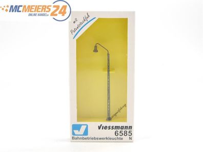 E483 Viessmann N 6585 Lampe Leuchte Bahnbetriebswerkleuchte LED / Messing