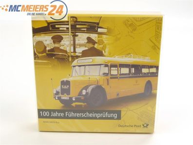 E439a Brekina H0 006274 Modellauto Bus MAN "100 Jahre Führerscheinprüfung" 1:87