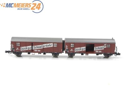 Minitrix N 15111 Güterwagen Leig-Einheit "Stückgut-Schnellverkehr" DB E568