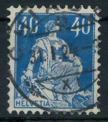 Schweiz 1921 Nr 170b zentrisch gestempelt X6C2B52