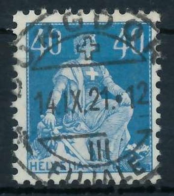 Schweiz 1921 Nr 170a zentrisch gestempelt X6C2B4E