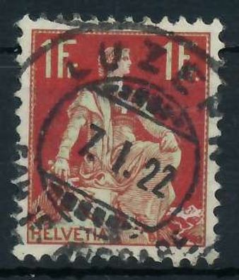 Schweiz 1908 Nr 109x zentrisch gestempelt X6C2B82