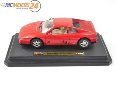 Bburago 1539 Modellauto PKW Ferrari 348 tb (1989) 1:24 E595