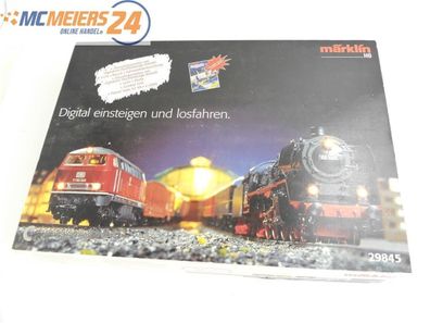 Märklin H0 29845 Startset 17-tlg. Personenzug + Güterzug / Digital Licht E392