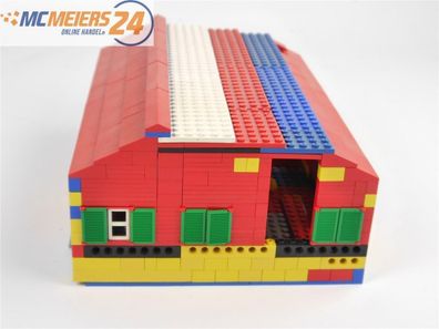 E410 LEGO Gebäude Scheune aus verschiedenen Steinen