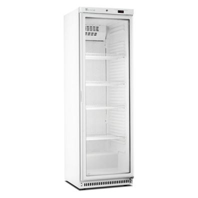 Marecos weiß beschichteter Stahlkühlschrank der Serie 430 mit Glastür, statisch ...