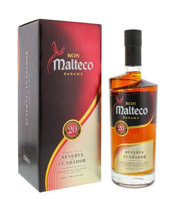 Ron Malteco Panama 20 Años Rum Reserva del Fundador (40 % vol., 0,7 Liter) (40 % vol