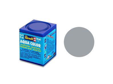 Revell 36176 Hellgrau, matt Aqua Color 18 ml