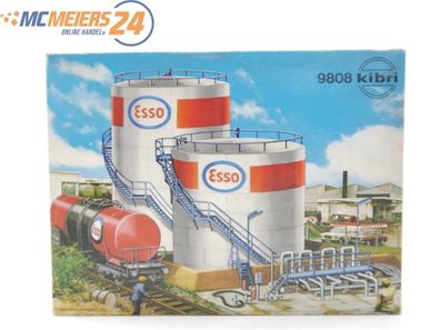 Kibri H0 B-9808 Bausatz Industriegebäude Tankanlage "ESSO" E597