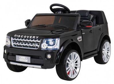 Land Rover Discovery Elektroauto für Kinder Schwarz + Fernbedienung + EVA-Räder + ...