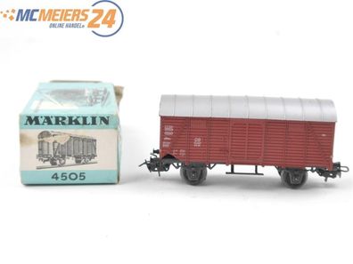 Märklin H0 4505 gedeckter Güterwagen 248 847 DB E502a