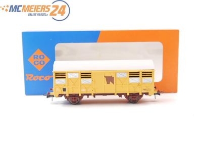 Roco H0 44323A Güterwagen Viehtransportwagen SNCF / NEM AC E572