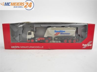Herpa H0 154093 Modellauto LKW Eutersilo-Sattelzug DAF "Wormser" 1:87 E457