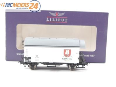 Liliput H0 L235112 gedeckter Güterwagen Bierwagen "Spaten" 516 703 DB / NEM E572