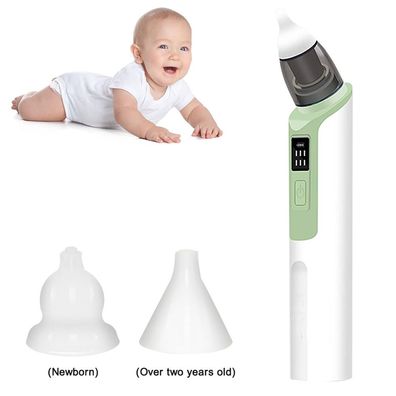 Elektrischer Baby-Nasensauger, Nasensauger für Babys Grün