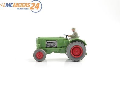Wiking H0 Modellauto 492/3? Traktor Deutz-Schlepper hellmaigrün 1:87 E73
