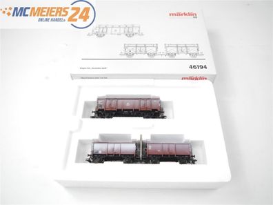 Märklin H0 46194 Güterwagen-Set 3-tlg. "Hochofen-Kalk" DB / NEM E572