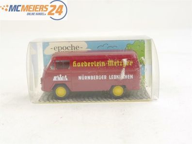 E374 epoche H0 Modellauto Sondermodell "haeberlein Metzger Nürnberger Lebkuchen"