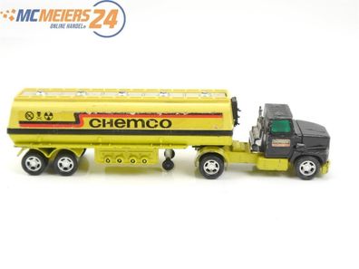 Matchbox Lesney Super Kings LKW Truck Ford mit Auflieger Tanker "chemco" E515