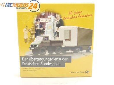 E439 Brekina H0 006761 Modellauto-Set 2-tlg. "50 Jahre Deutsches Fernsehen" 1:87