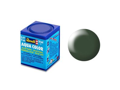 Revell 36363 Aqua dunkelgrün, seidenmatt 18 ml