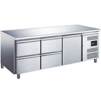 SARO Kühltisch mit Tür und Schubladen, Modell ES 903 S/ S TOP 1/4