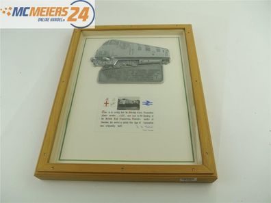 E320 Zertifikat + Plakette "Warship Class 2200" British Rail Engineering Limited