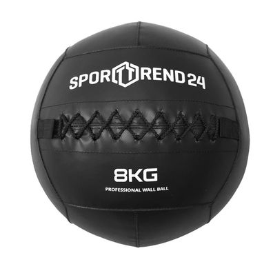 Wall Ball 8kg, Gewichtsball Trainingsball Fitness Stationstraining Krafttraining